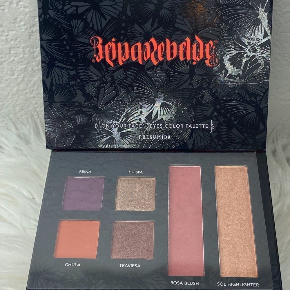 $9 🌙‎ Reina Rebelde On Your Face + Eye Color Eyeshadow Palette In Presumida